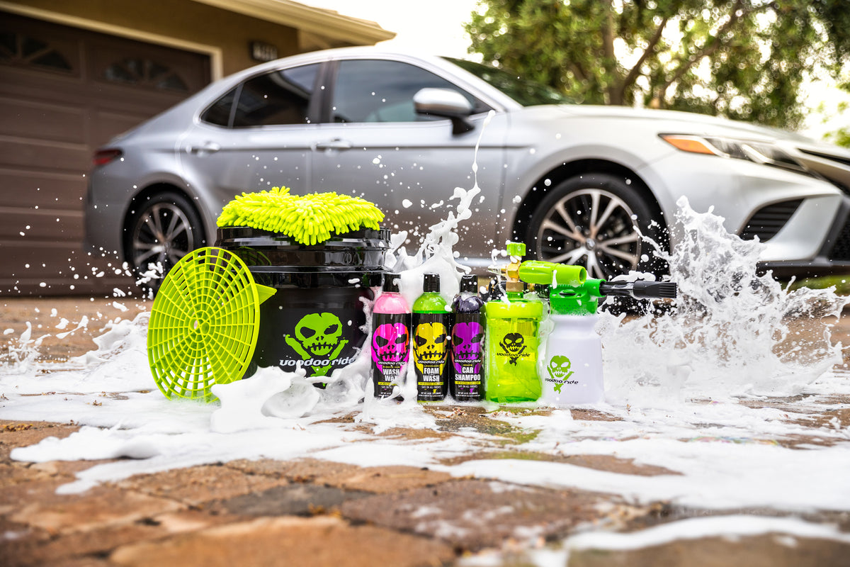 FOAM-A-GEDDON Foaming Shampoo – pH Neutral Foam Car Cleaning Shampoo Soap –  Sealant & Wax Friendly Car Cleaner Liquid – Car Protection Body Wash - Car  Care Products