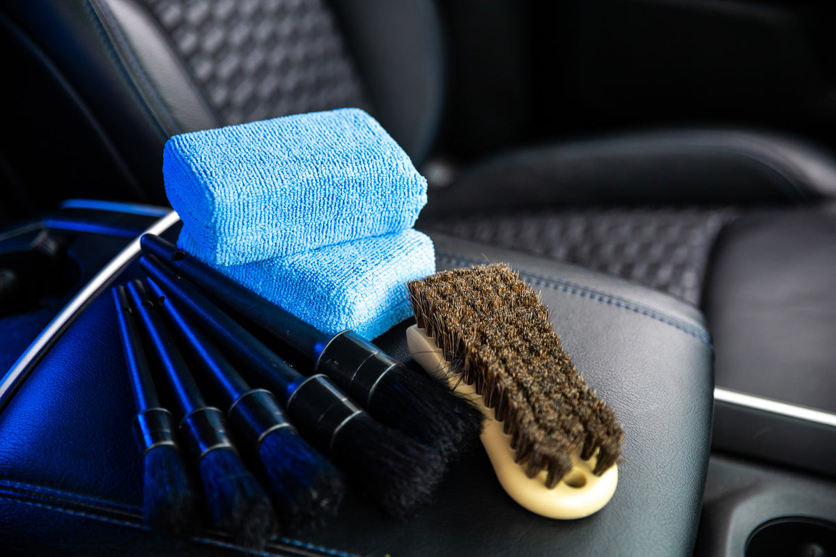 Carpet-N-Upholstery Brush, Nylon Stiff Bristle Cleaning Brush