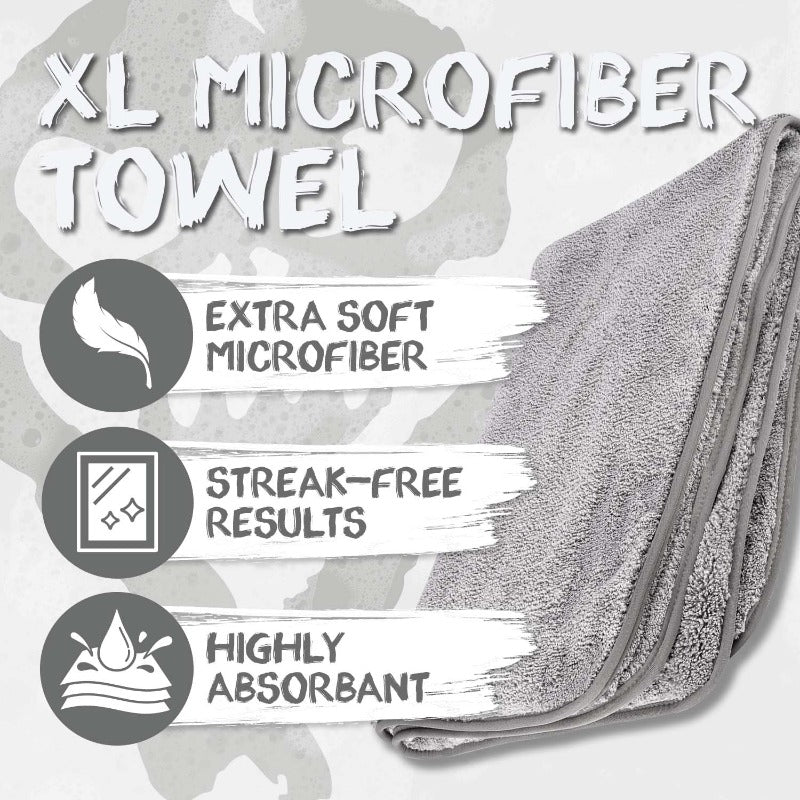 All-In-One Superior Microfiber Drying Towel - Rosco Microfiber