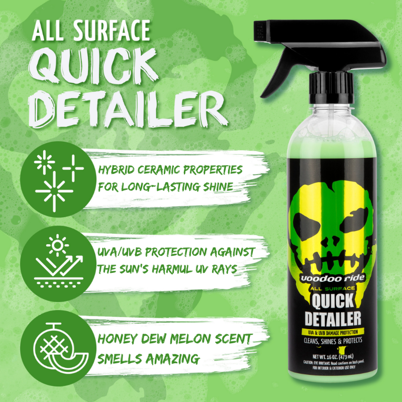 Voodoo Ride Vr-1031 16 oz All-Surface Quick Detailer, Size: One Size