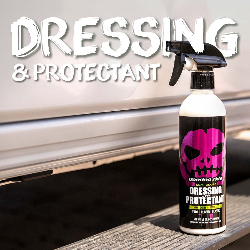 Voodoo Ride Tire Shine-N-Protectant White New Car Scent 16oz - VR-1005